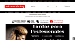 Desktop Screenshot of hairbeautyfactory.com